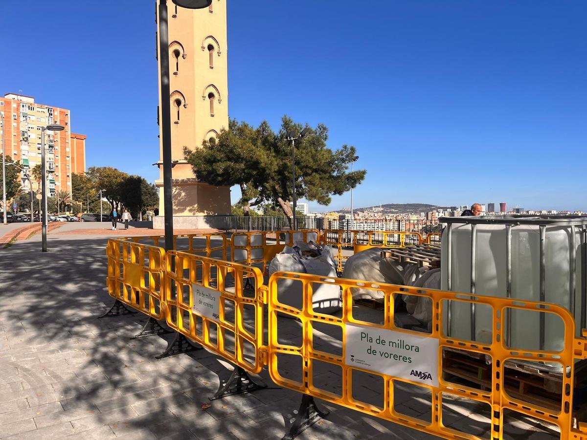 Intervención del Plan de Aceras de Cornellà para 2026.