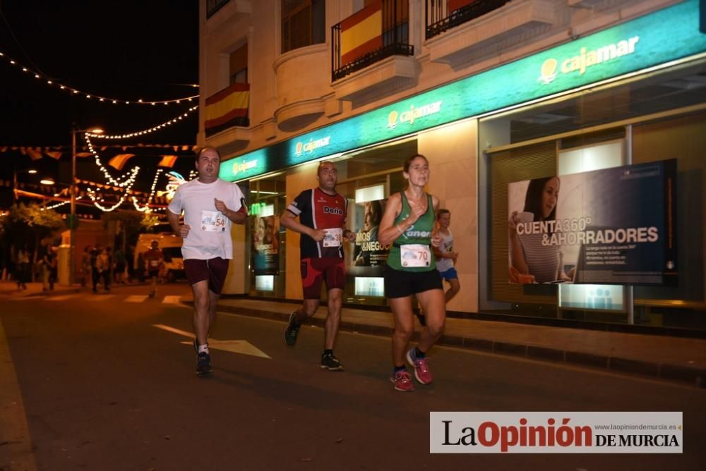 Carrera popular nocturna en Alquerías.