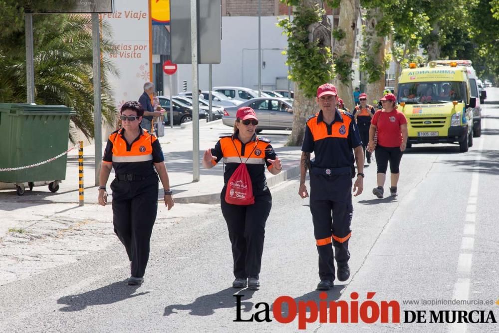 Peregrinación de Protección Civil a Caravaca