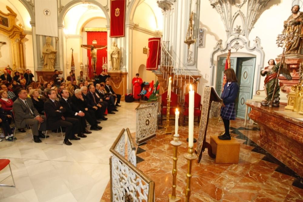 Pregón infantil de la Semana Santa de Murcia