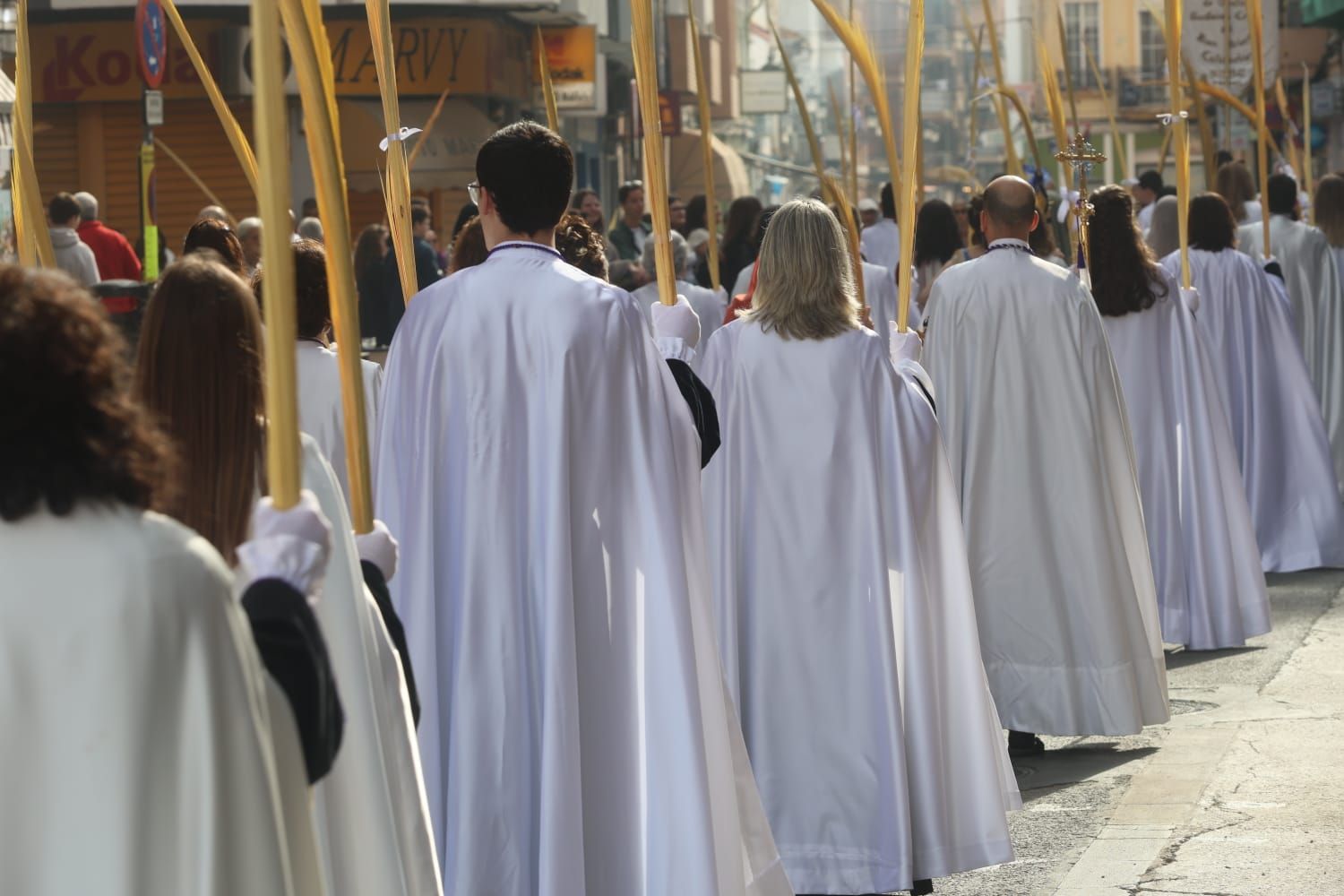 Procesión del Domingo de Ramos en el Cabanyal
