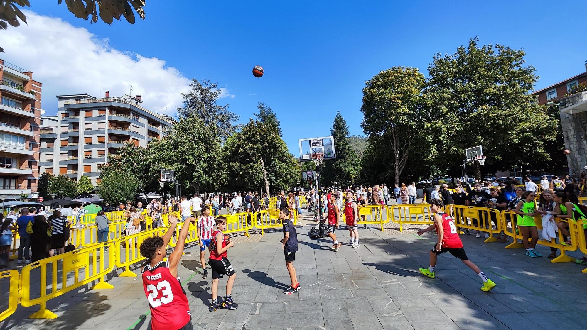 El torneo solidario de baloncesto de Mieres, en imágenes