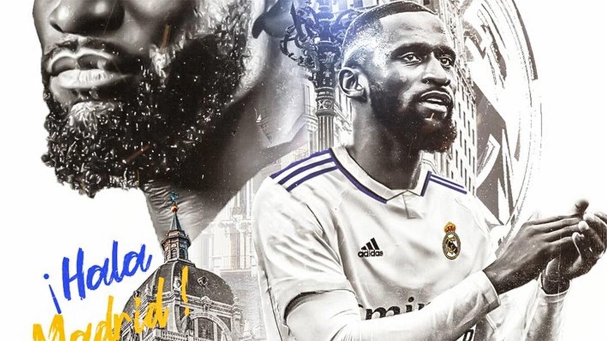 Antonio Rüdiger, nuevo futbolista del Real Madrid