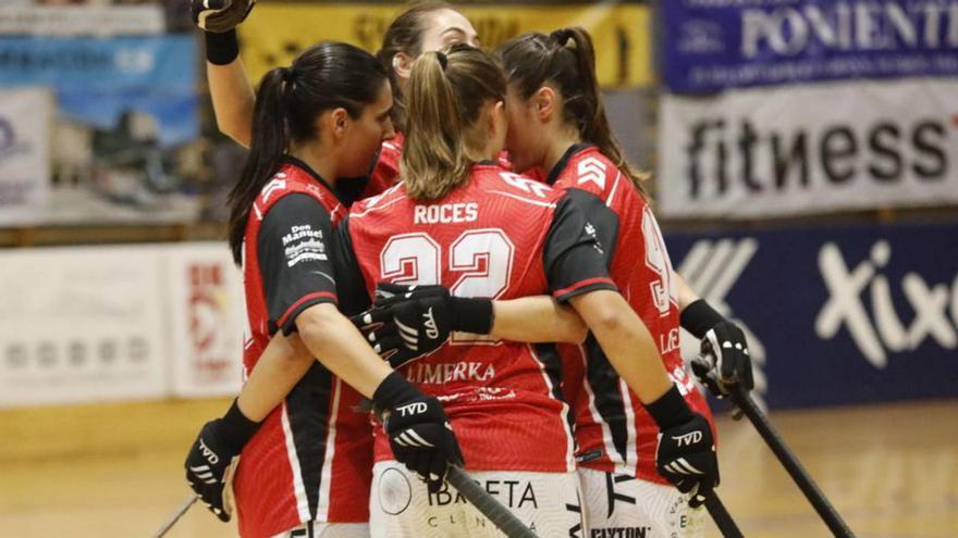 El Telecable Gijón de hockey sobre patines golea en la cancha del Alcobendas