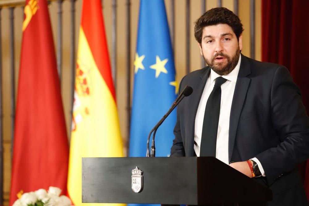 Acto institucional por el Día de la Región de Murcia en la iglesia de San Esteban