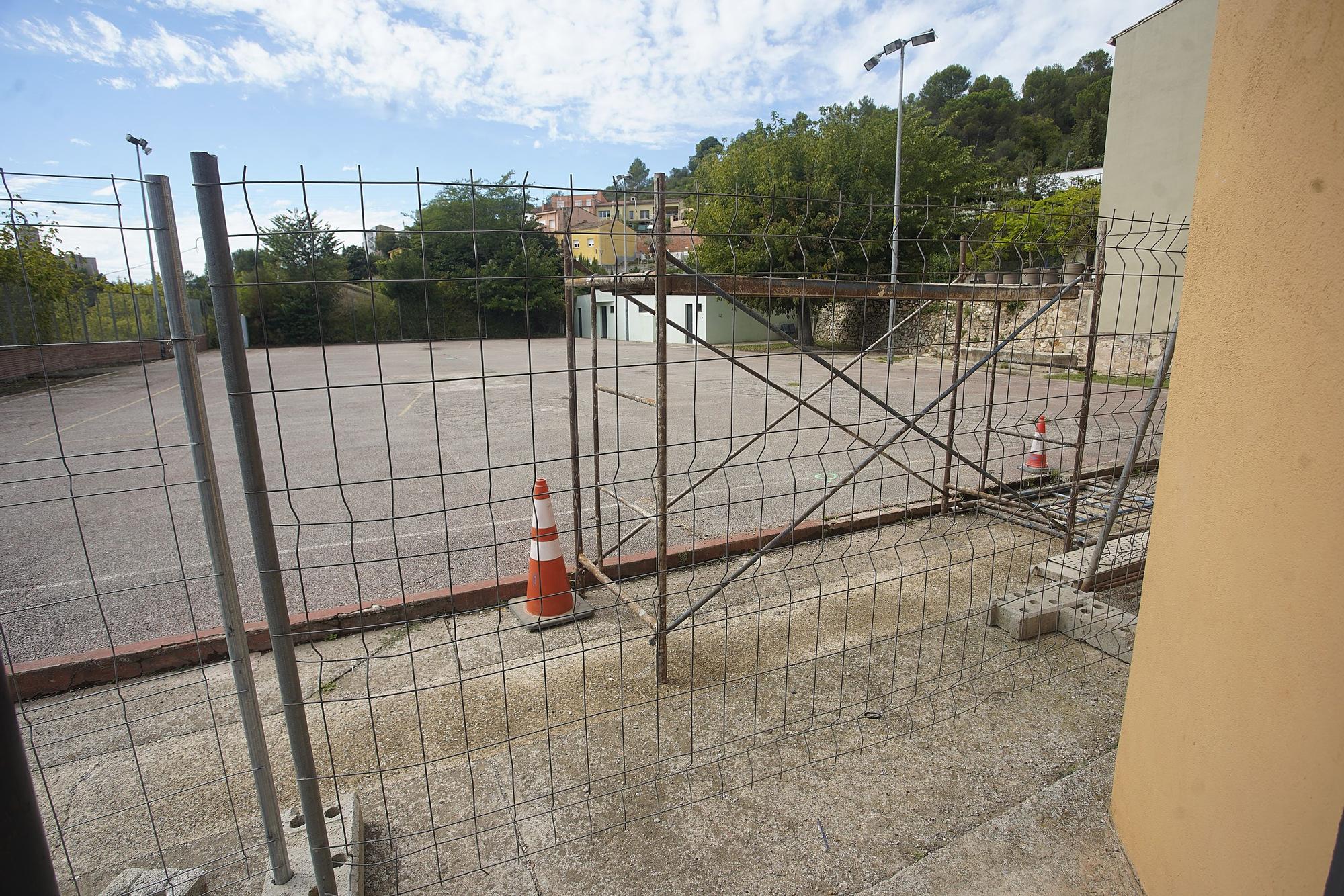 La pista del crec de Sant Daniel, tancada pel reasfaltatge