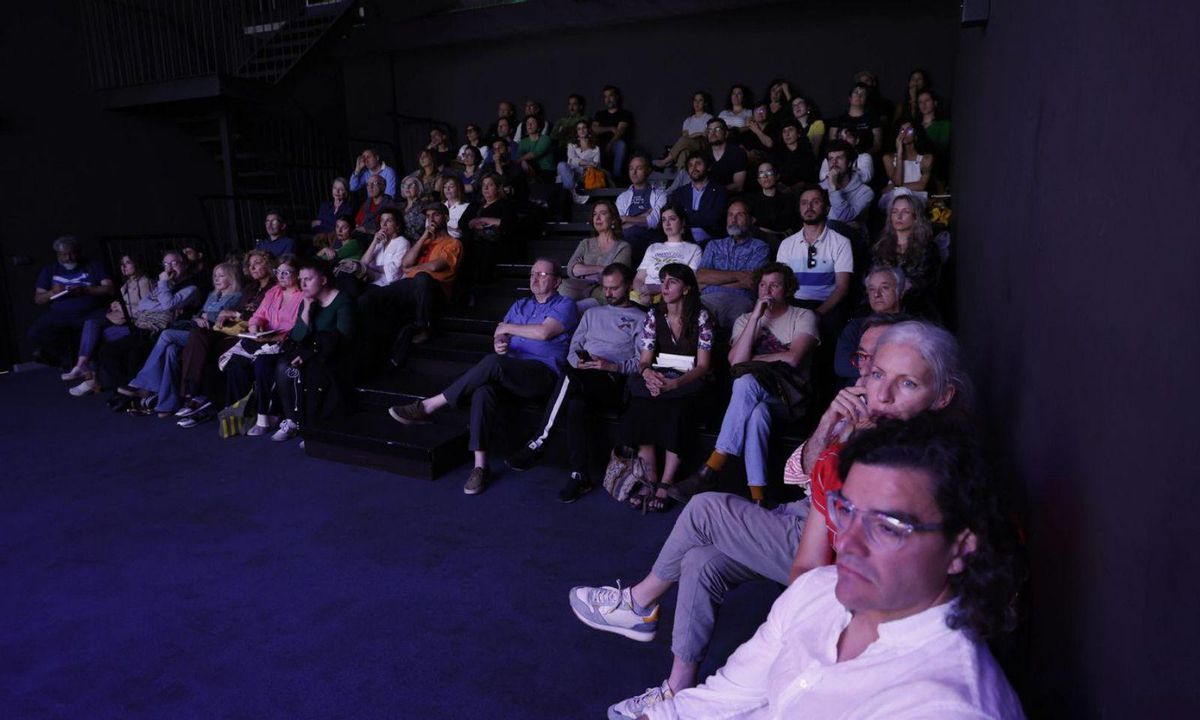 Los participantes en la presentación de la Bienal Arte y Clima.  | LUISMA MURIAS