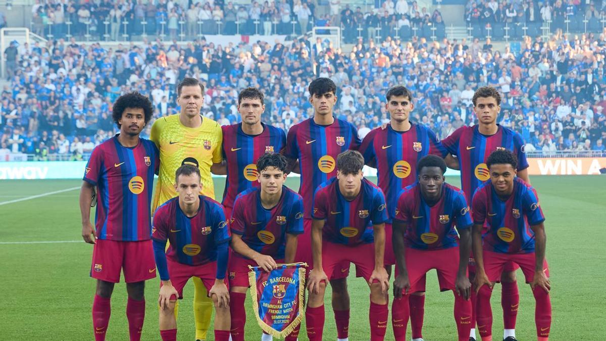 Último entrenamiento del Barça antes de su próximo amistoso