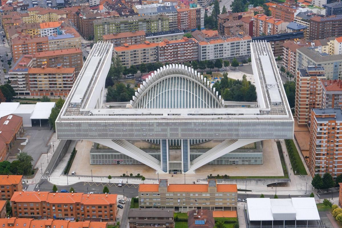 Vista aérea del Calatrava.