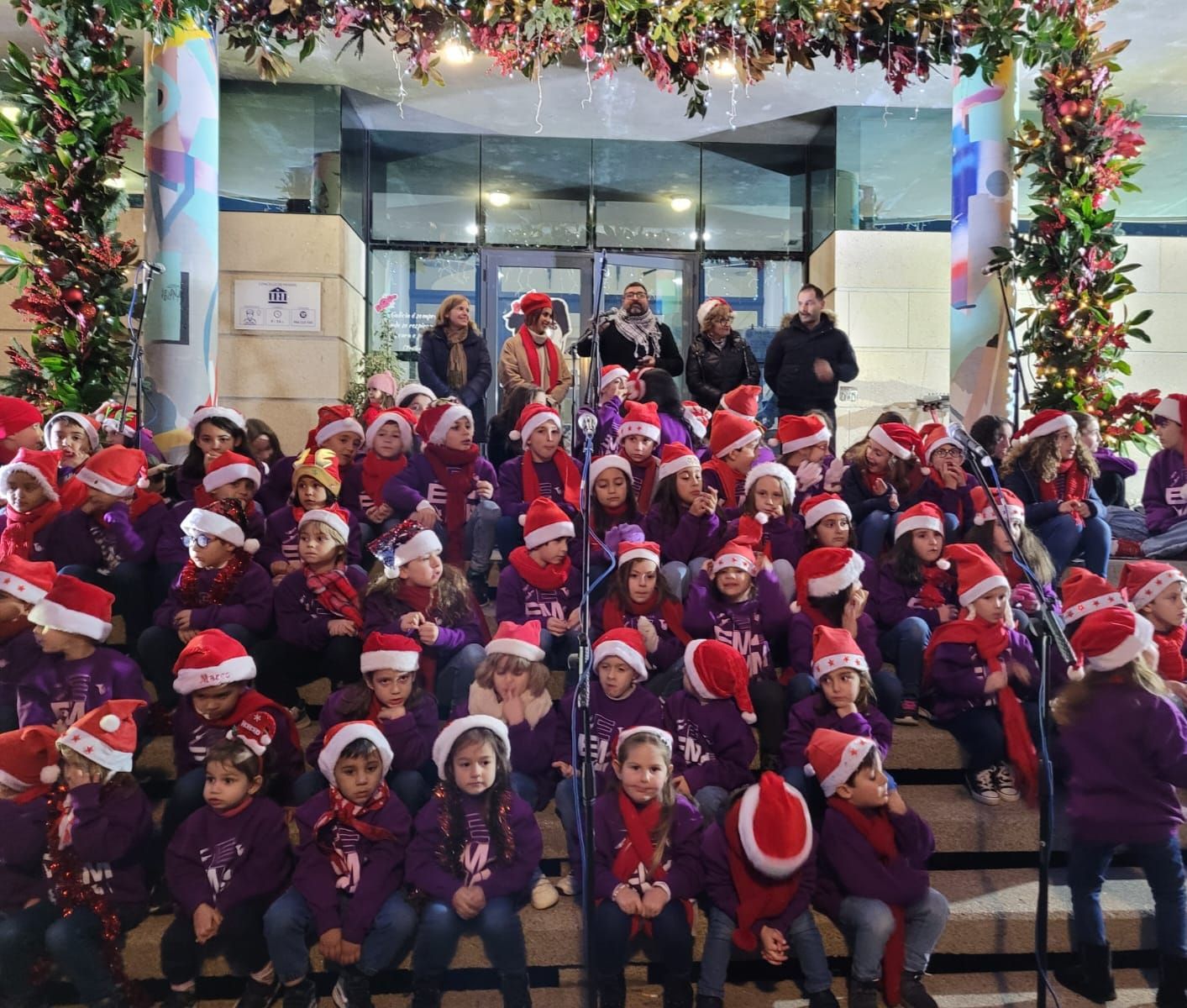 Los niños cantan la Navidad de Moaña