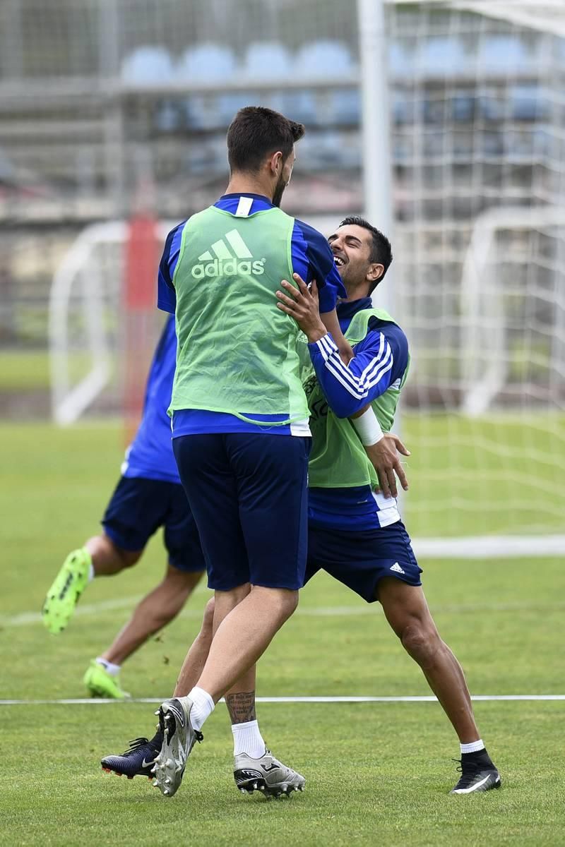 Entrenamiento del Real Zaragoza