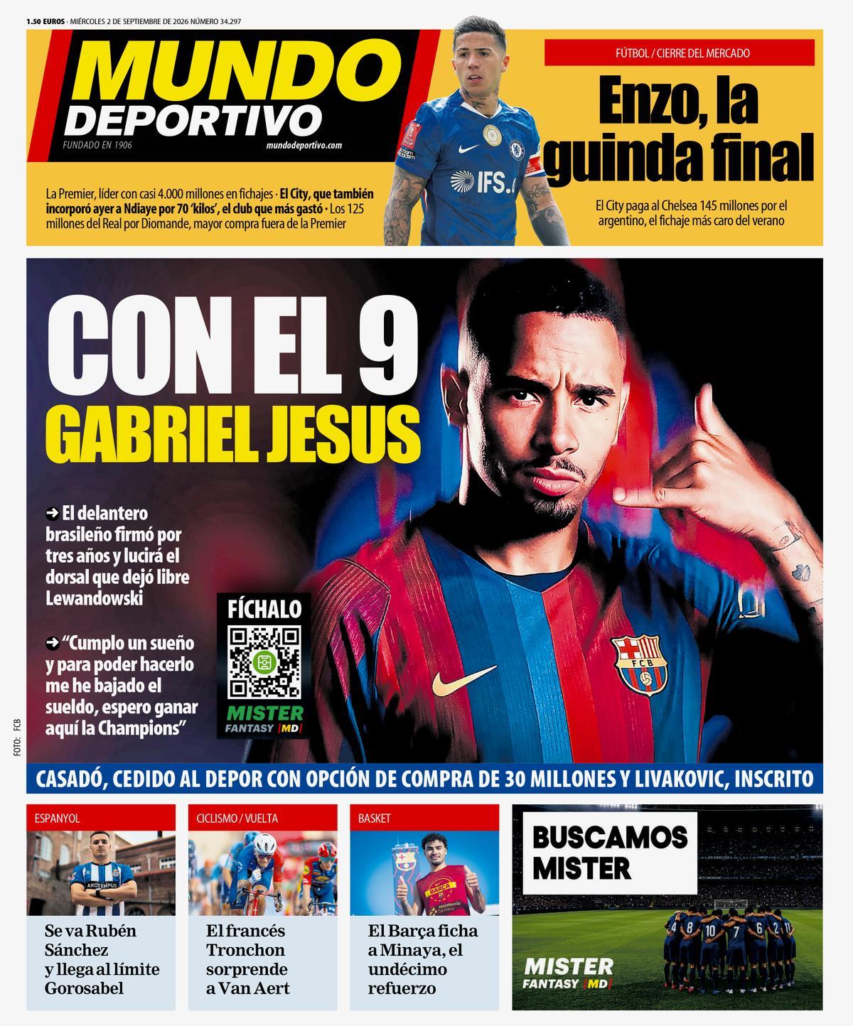 Las imágenes de las portadas de hoy