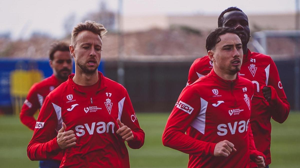 Víctor Narro y Jorquera en un entrenamiento.
