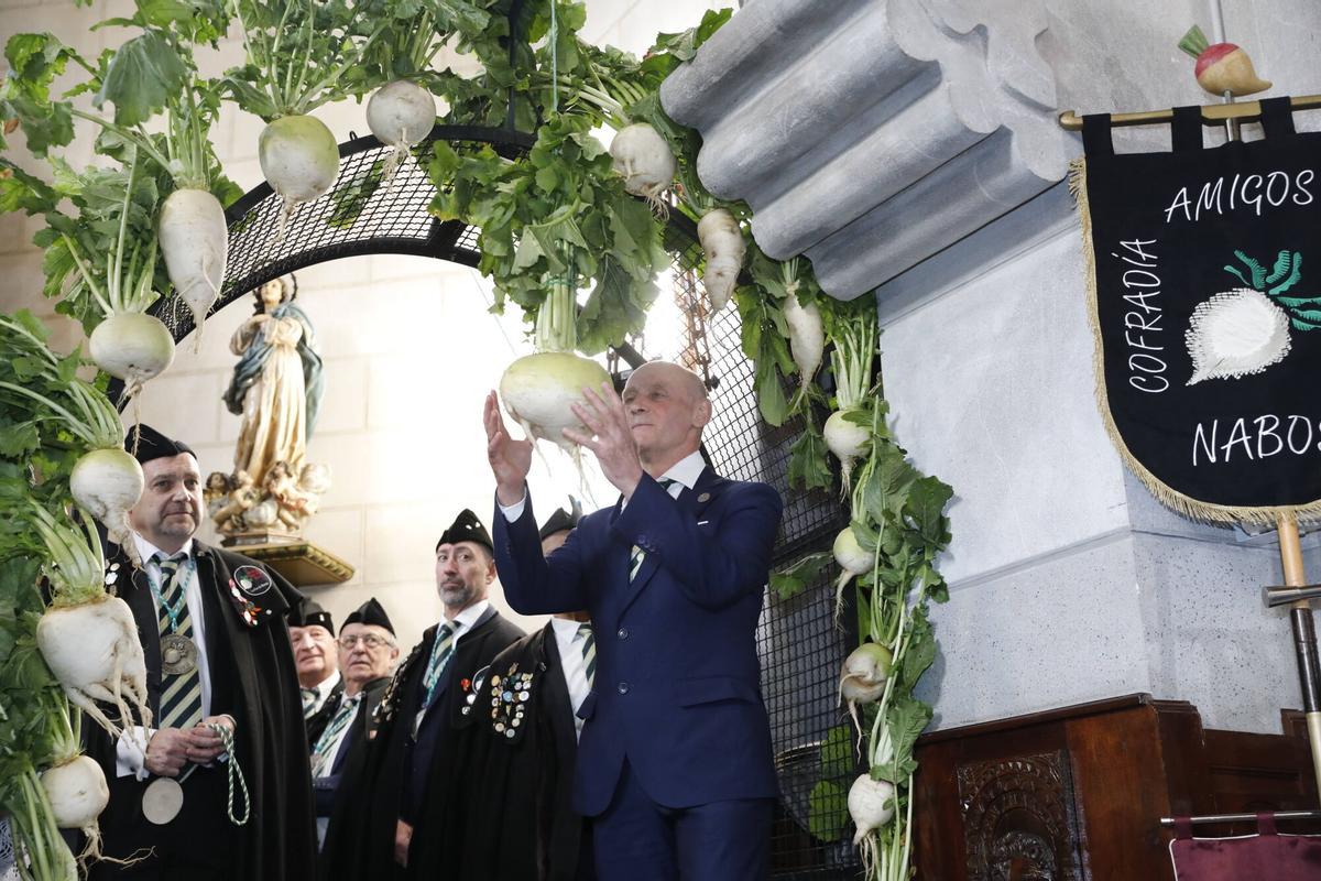 Así fue la ceremonia y los actos en torno al XX Capítulo de la Cofradía de Amigos de los Nabos.