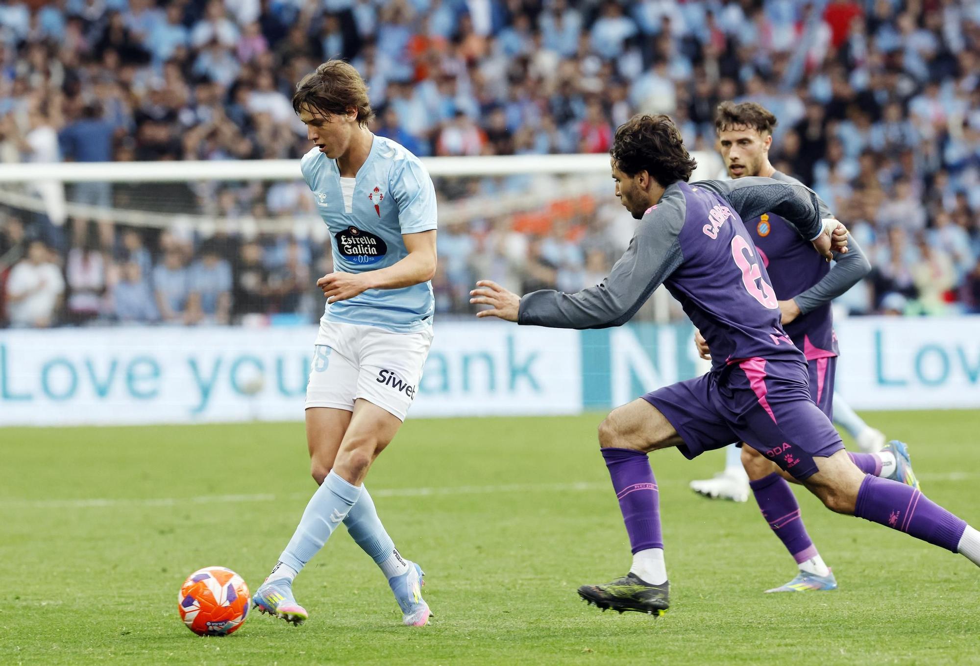 Las mejores imágenes del Celta - Espanyol