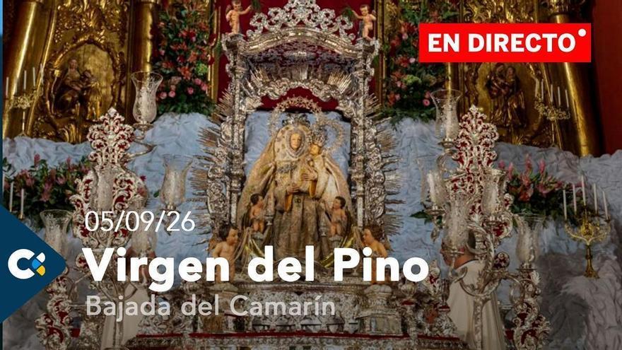 La Virgen del Pino baja este sábado de su camarín en Teror