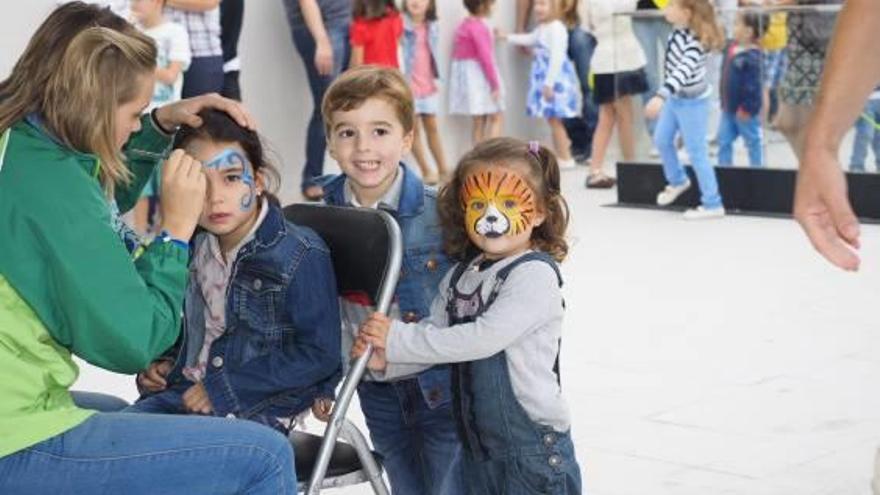 Los niños fueron los protagonistas de la feria.