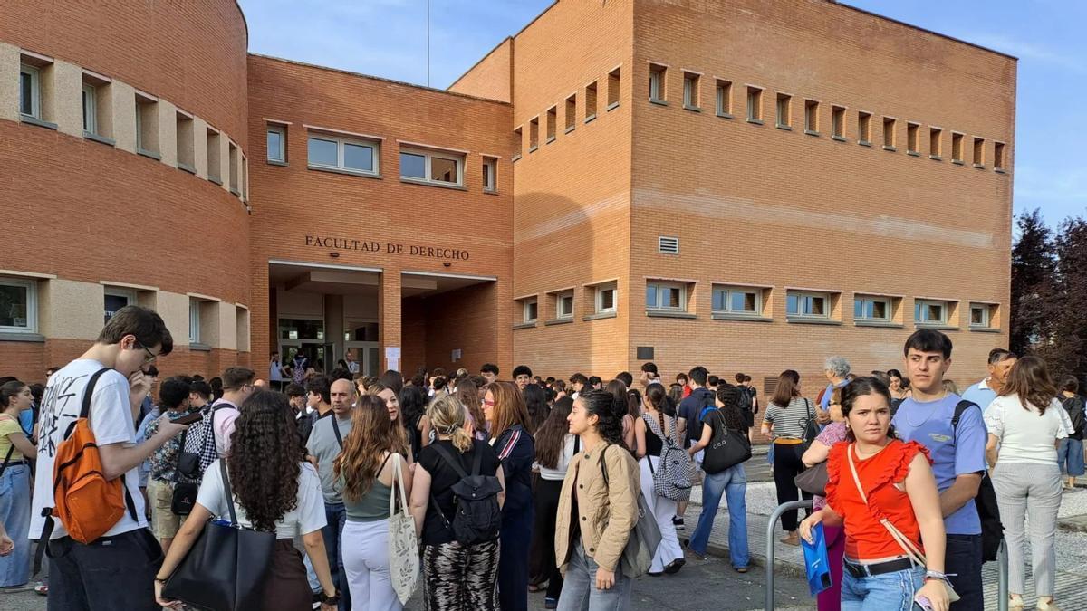 Alumnos en la UEx