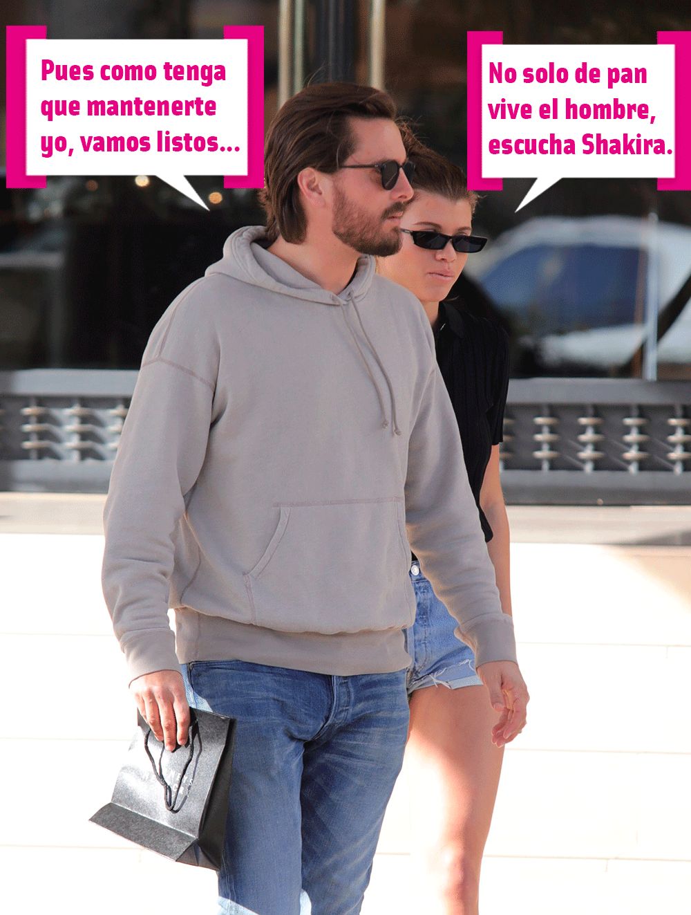 Scott Disick y Sofia Richie: juntos, aunque ella esté desheredada por su padre (bocadillos)