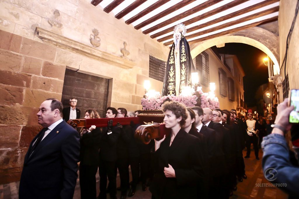 Procesión de la Virgen de la Soledad de Lorca