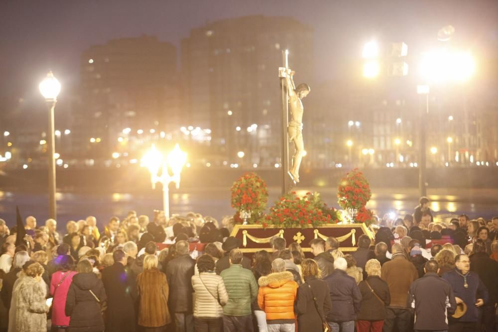 Procesión de Jueves Santo en Gijón