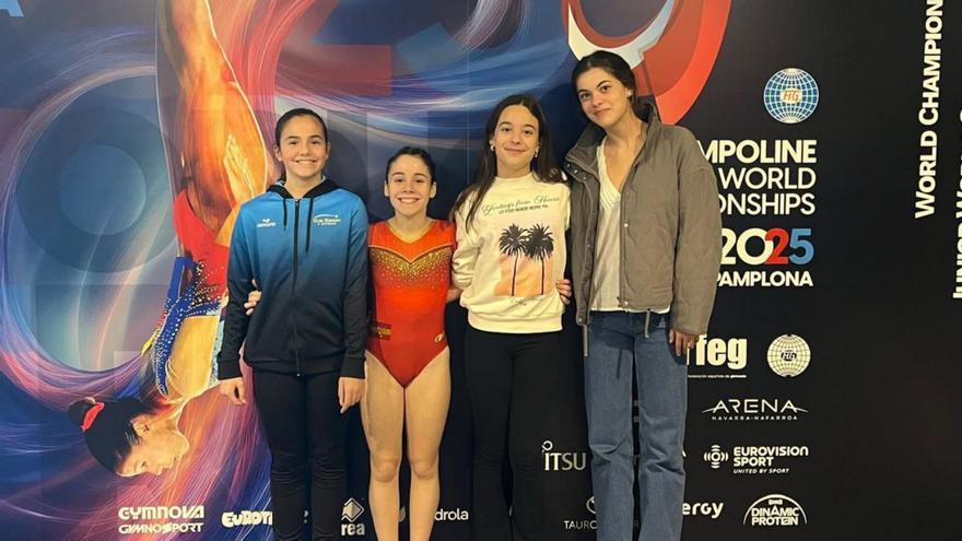 Aroa Martínez finaliza undécima en el Mundial de gimnasia de trampolín