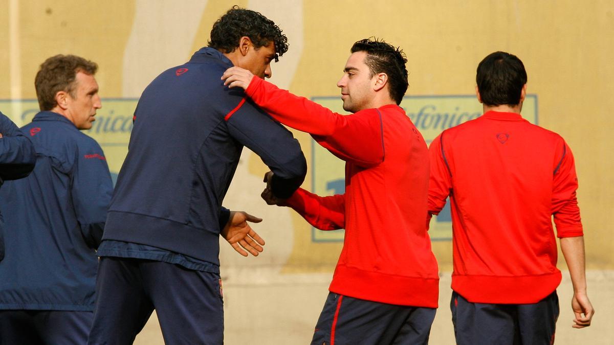 Xavi Hernández elogia a Frank Rijkaard como entrenador