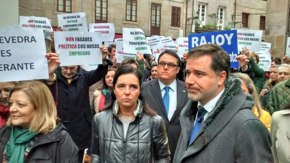 Expectación en Pontevedra ante la declaración de Mariano Rajoy como "non grato"