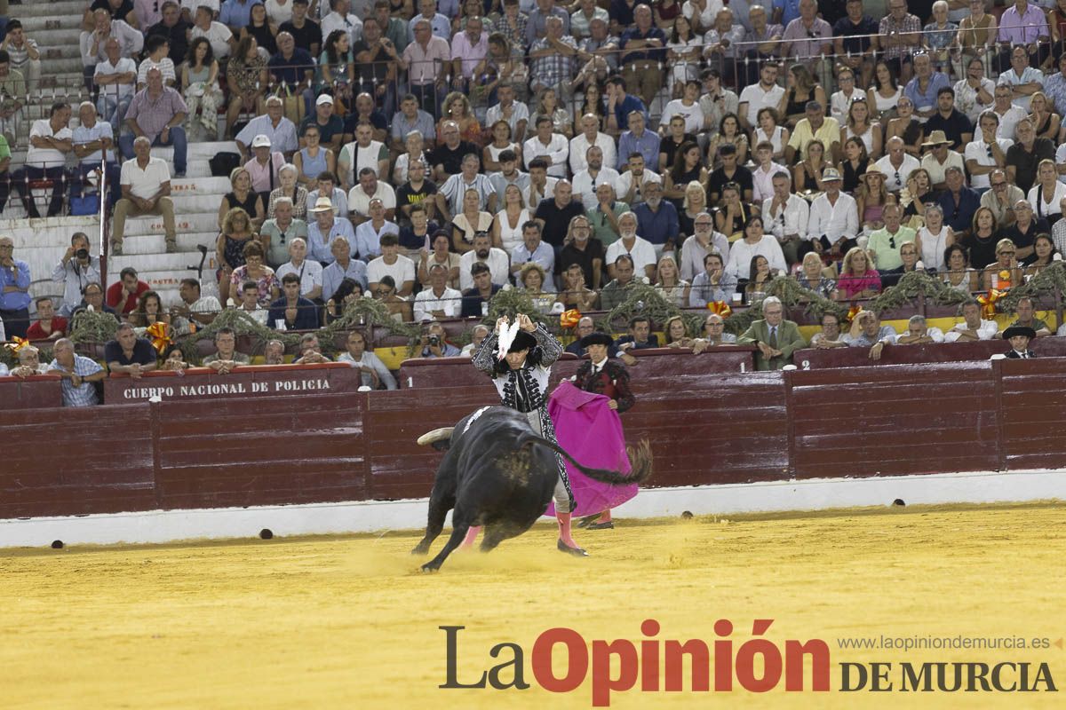 Tercer festejo de la Feria Taurina de Murcia (Talavante, Paco Ureña y Roca Rey), en imágenes
