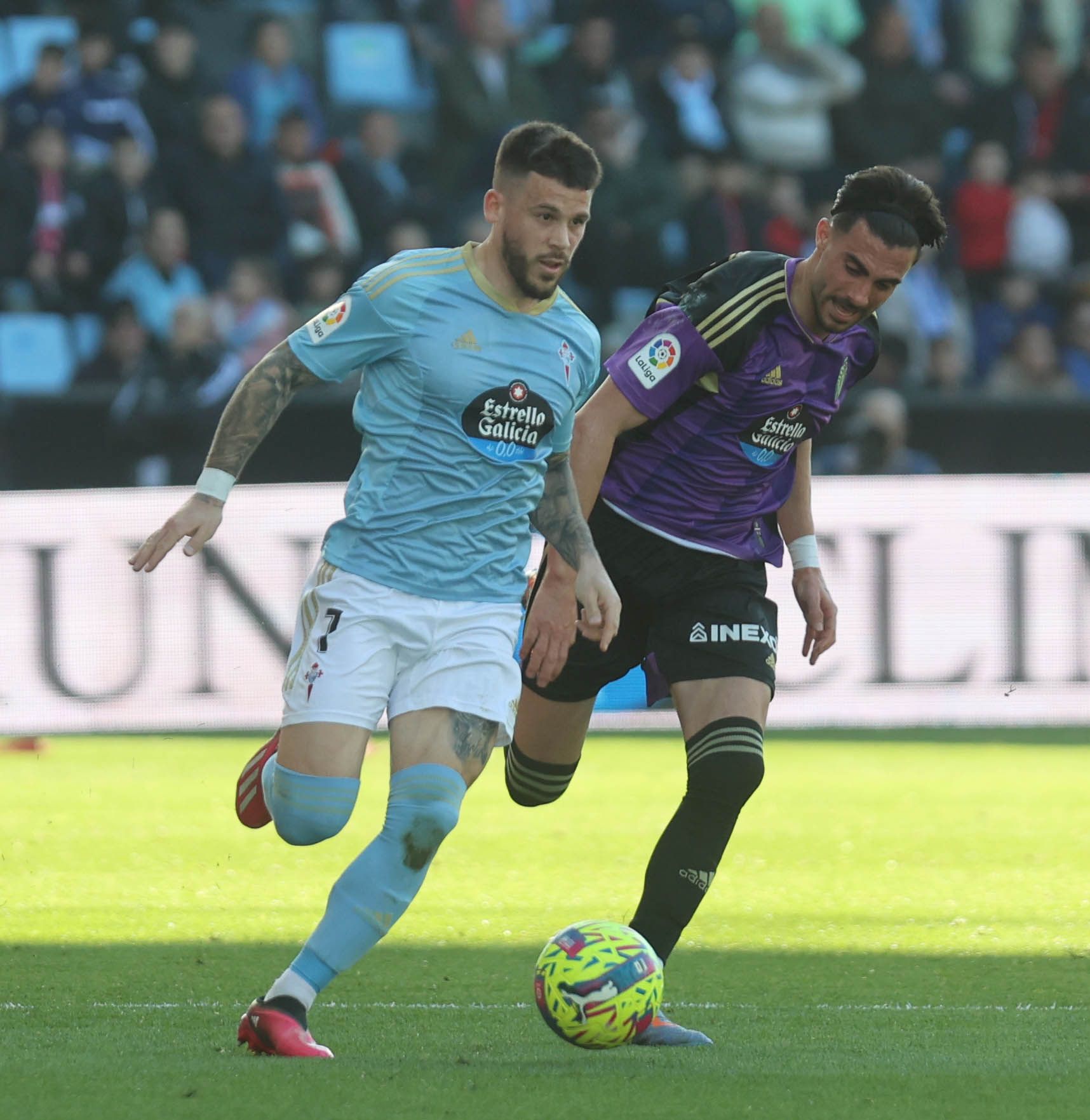 Las mejores imágenes del Celta-Valladolid (3-0)