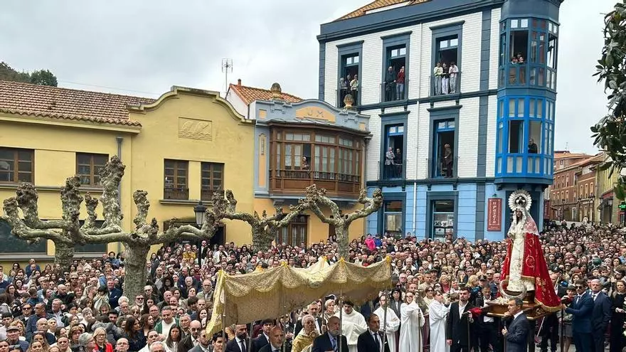 VÍDEO: Procesión del Encuentro en Candás