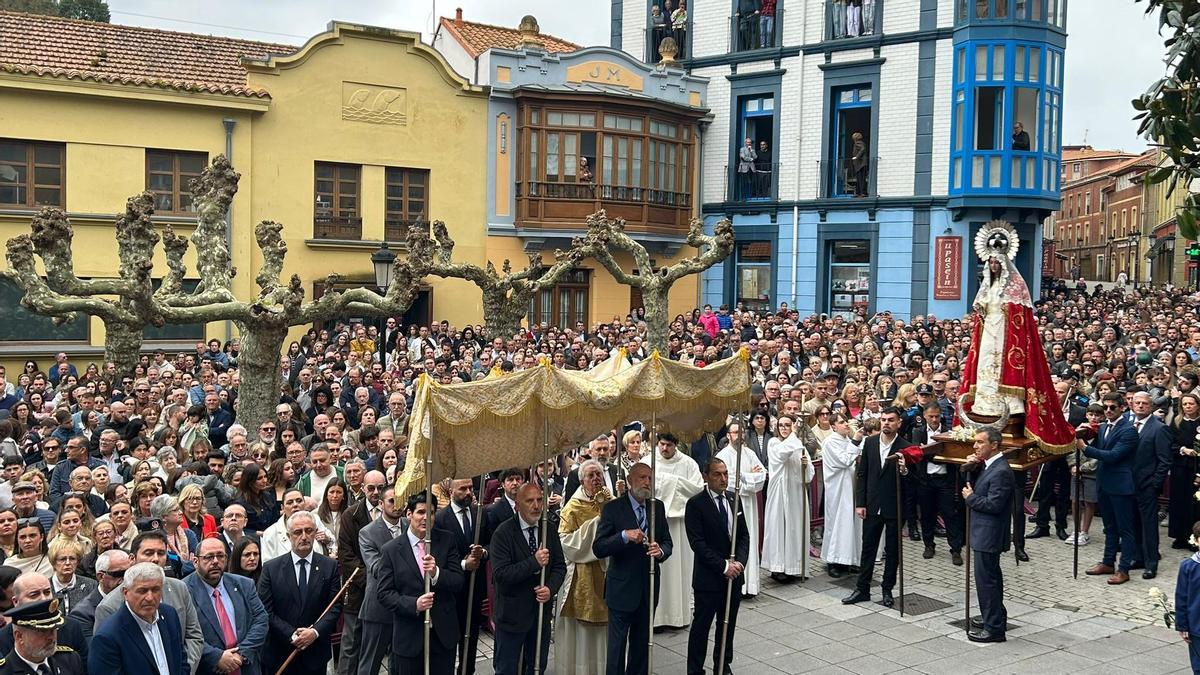 VÍDEO: Procesión del Encuentro en Candás