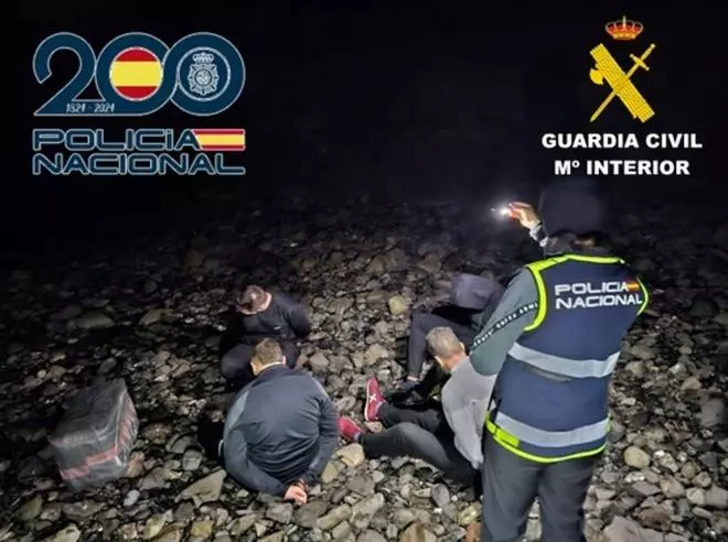 Incautados más de 7.500 kilos de hachís en una operación entre Canarias y la Península