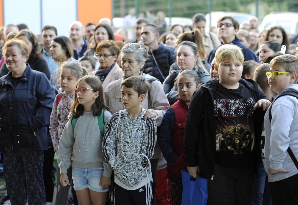 Alumnos del CEIP Xesús Golmar de Lalín