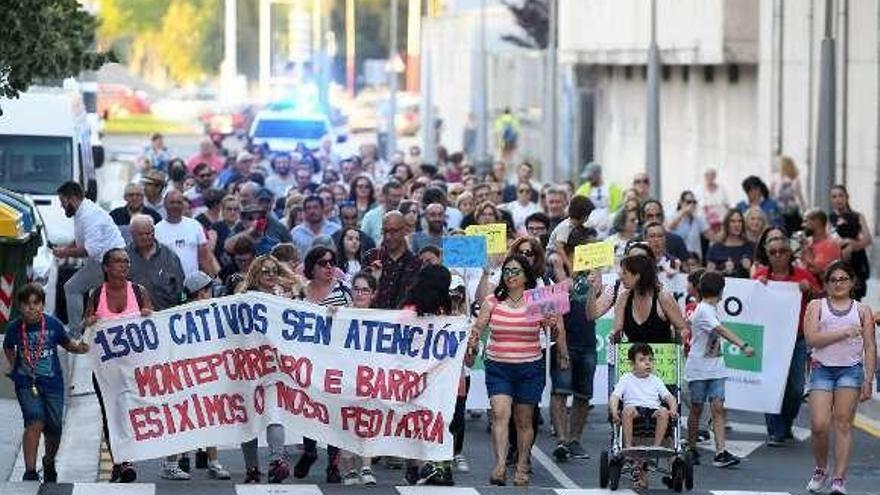 Los afectados celebraron una marcha el pasado viernes. // G.Santos
