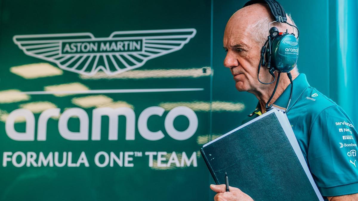 Adrian Newey, volcado en el coche 'B' de Aston Martin para el segundo tramo de la temporada