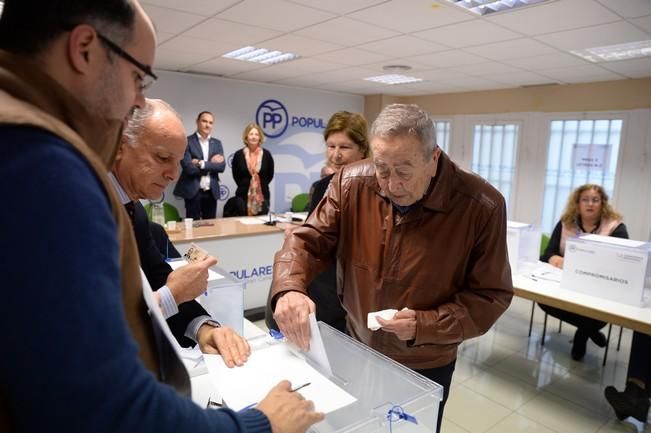 VOTACIONES EN EL PP DE CANARIAS