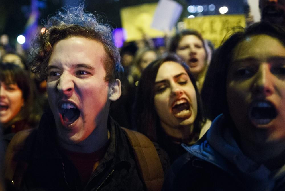 PROTESTA POR RESULTADO ELECTORAL EN NUEVA YORK