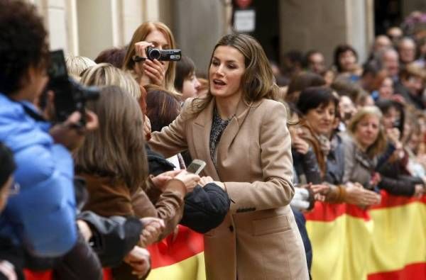 Fotogalería: Los Príncipes de Asturias, en Alcañiz y Caspe.