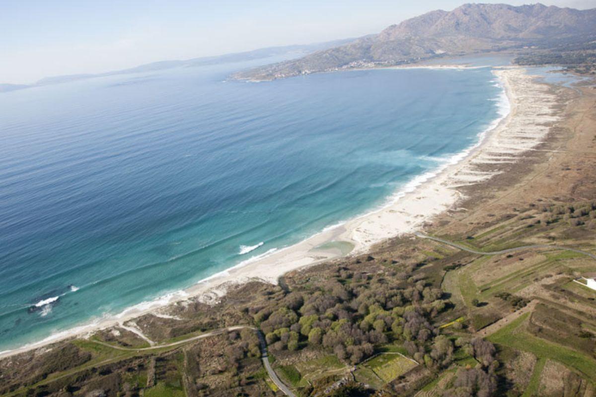 La playa de Carnota.