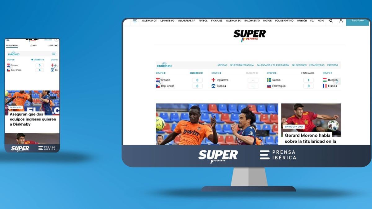 Superdeporte estrena nueva web con un diseño más visual e intuitivo