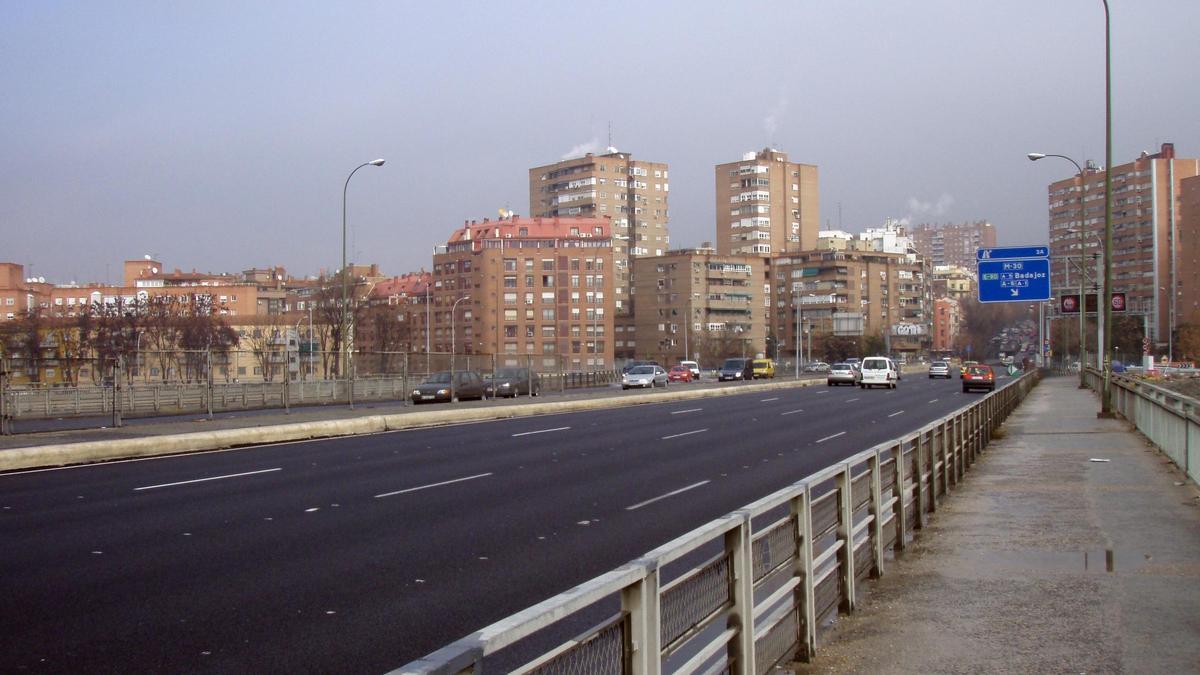 Un tramo del Paseo de Santa María de la Cabeza.
