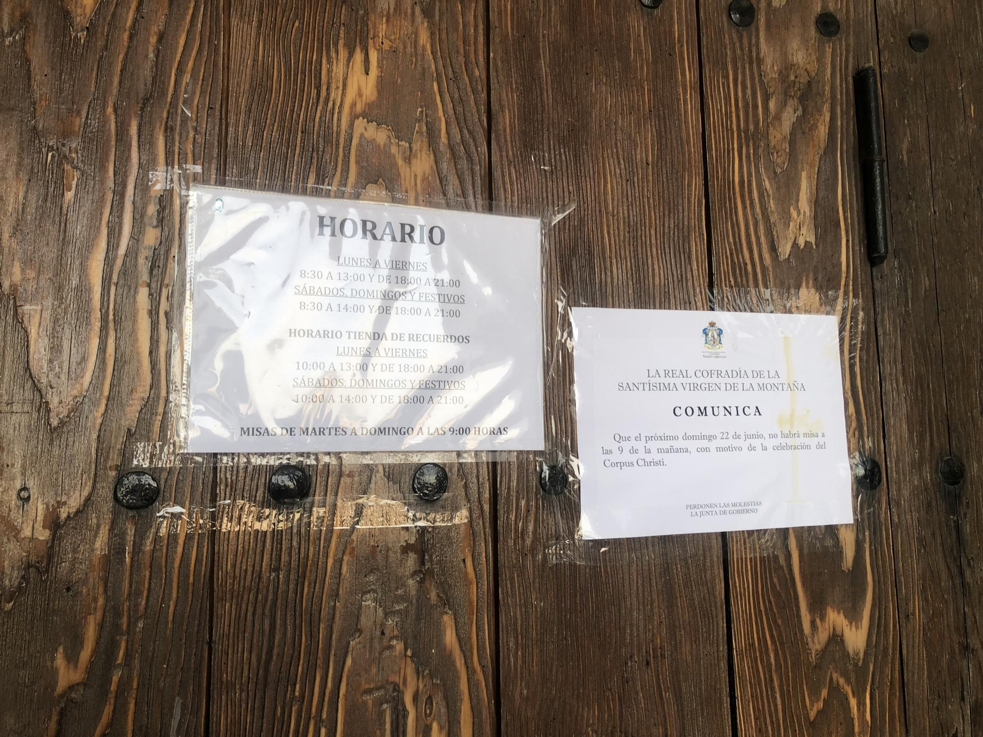 Reabre el santuario de la Montaña de Cáceres