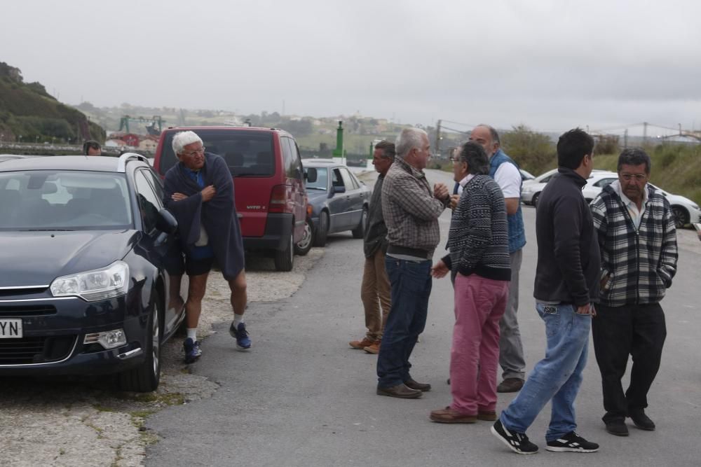 Suceso en el espigón de San Juan de Nieva