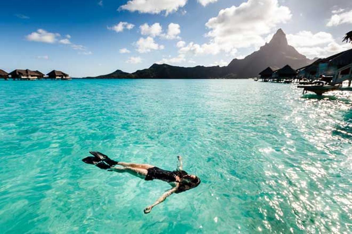 Bora Bora, en la Polinesia Francesa.