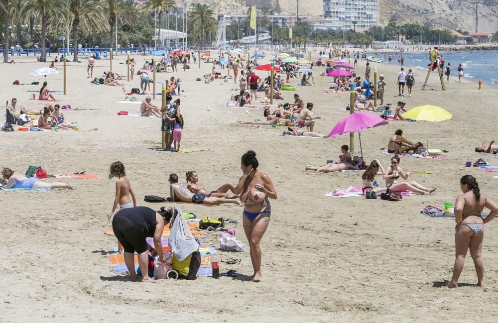 Primer fin de semana de playas abiertas al baño