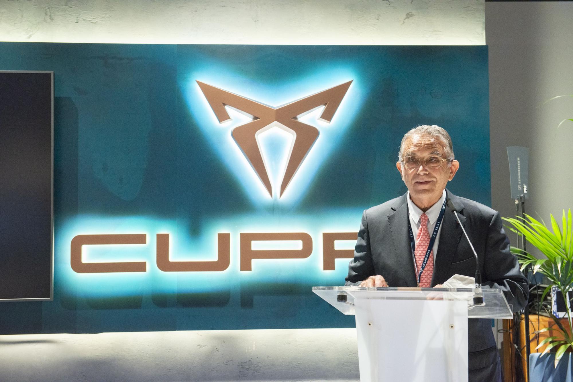 Inauguración de CUPRA City Garage Valencia by J.R. Valle, en la Avenida del Puerto de Valencia número 11