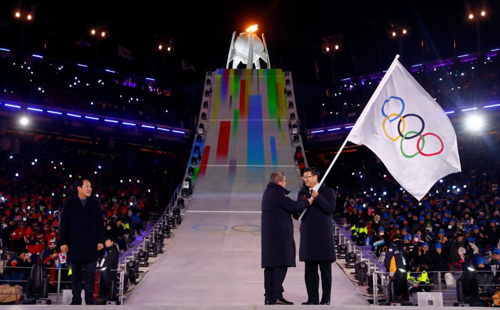 Ceremonia de clausura de los JJOO de Invierno