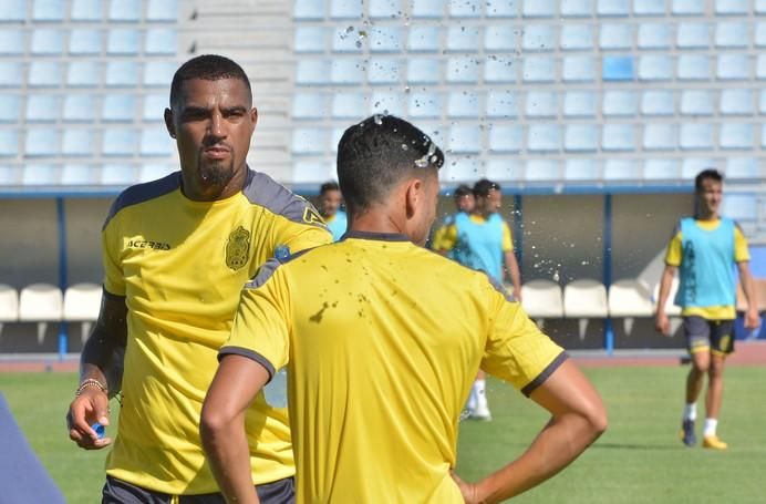 Primer entrenamiento de la UD Las Palmas