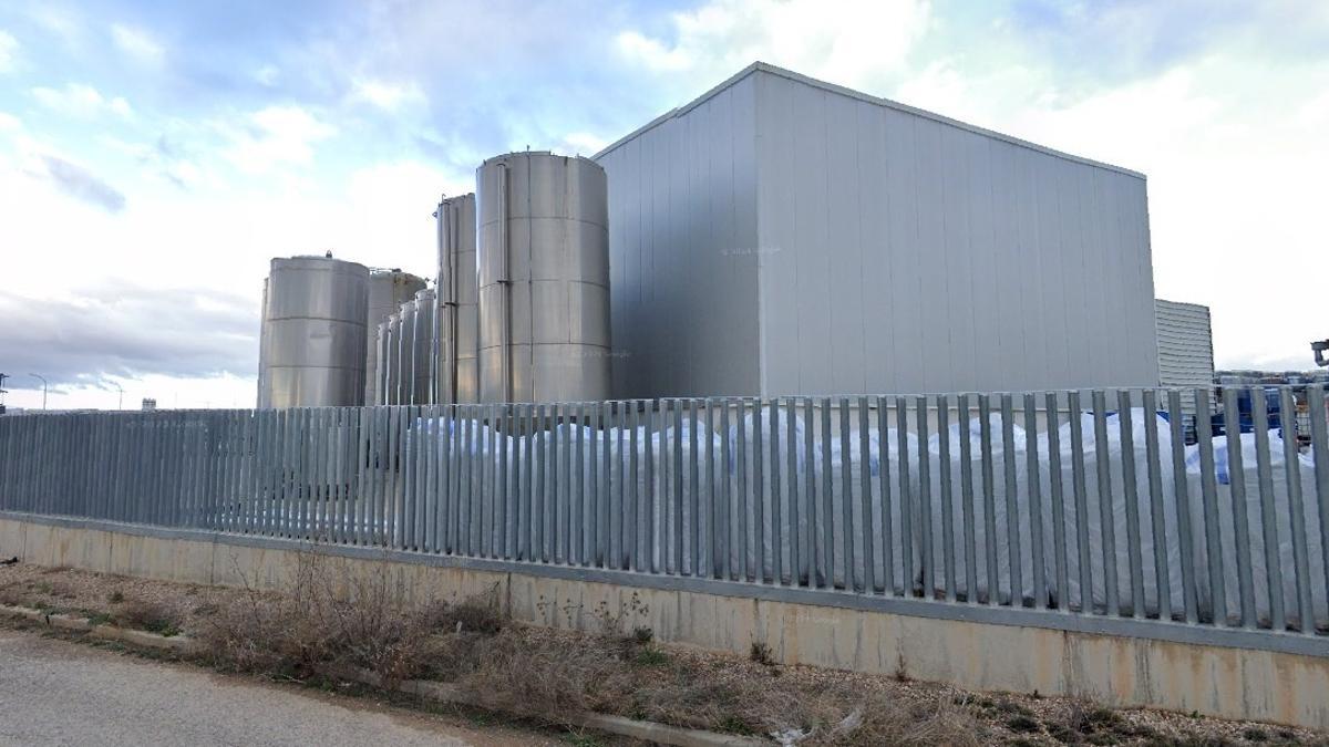 El polígono de la localidad de Cetina, en una imagen de archivo.